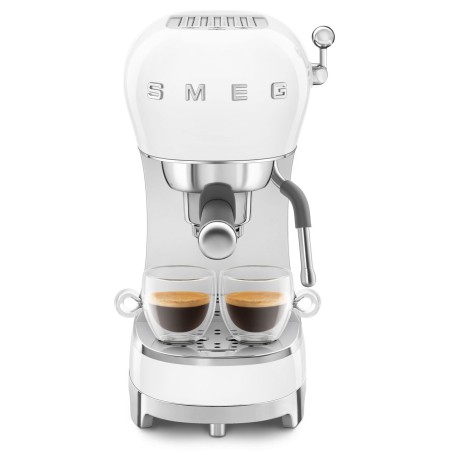 Macchina caffè espresso manuale NEW colore BIANCO ECF02WHEU SMEG