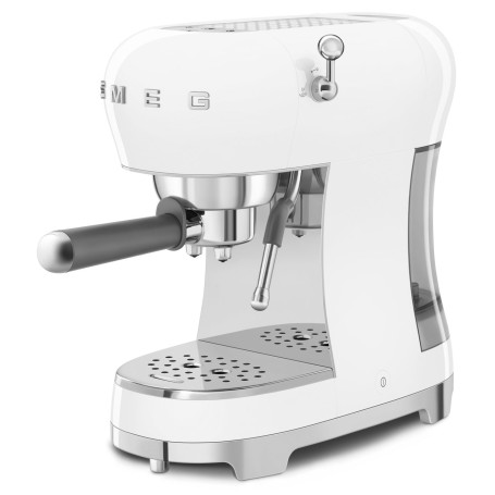 Macchina caffè espresso manuale NEW colore BIANCO ECF02WHEU SMEG