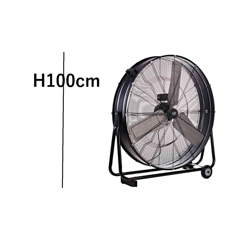 Ventilatore industriale carrellato diametro...