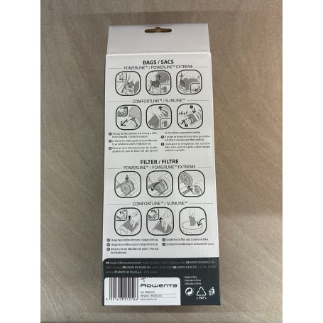 Sacchetti per aspirapolvere ROWENTA ZR005001