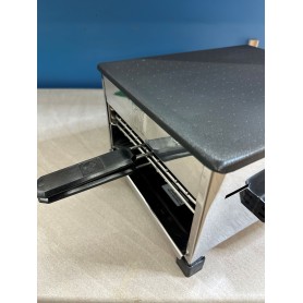 Griglia elettrica mangiafumo scocca acciaio 1650W... 2