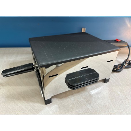 Griglia elettrica mangiafumo scocca acciaio 1650W GRIGLIETTA MANGIAFUMO LAREM