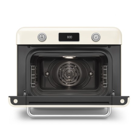 Forno combinato a vapore da appoggio colore PANNA COF01CREU SMEG