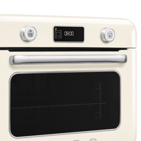 Forno combinato a vapore da appoggio colore PANNA COF01CREU SMEG