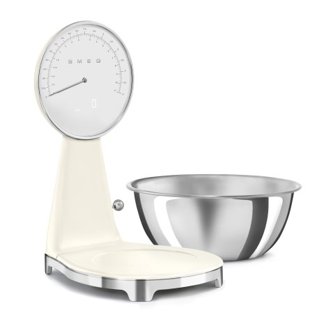 Bilancia da cucina analogica ricaricabile 5kg PANNA KSF01CRWW SMEG