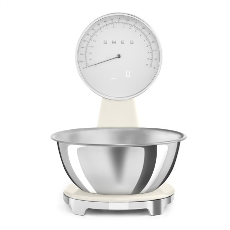 Bilancia da cucina analogica ricaricabile 5kg PANNA KSF01CRWW SMEG