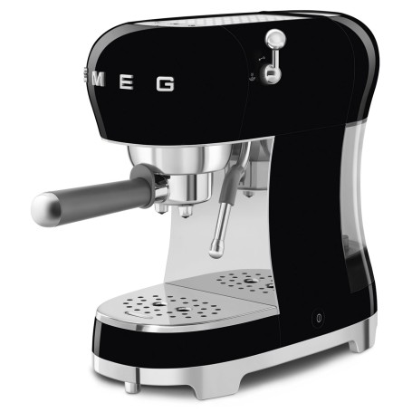 Macchina caffè espresso manuale NEW colore NERO ECF02BLEU SMEG