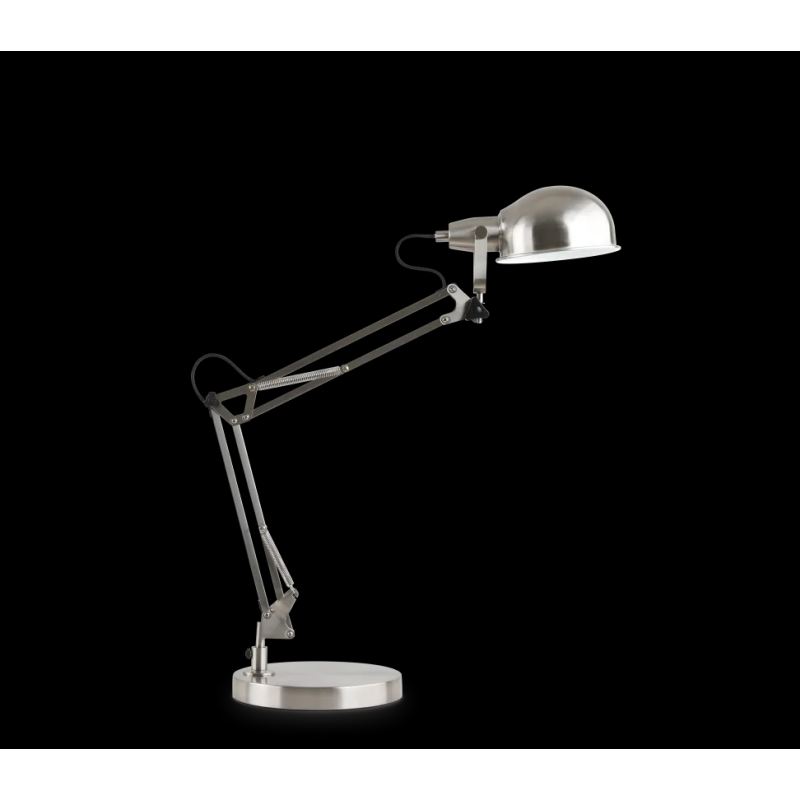 Lampada da tavolo montatura e diffusore metallo...