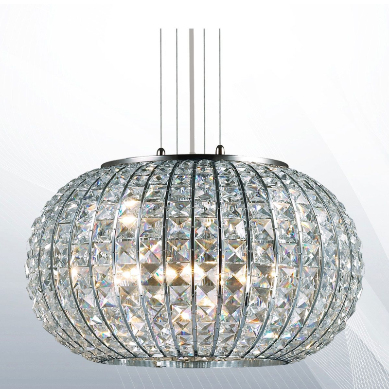 Lampadario sospensione montatura metallo...