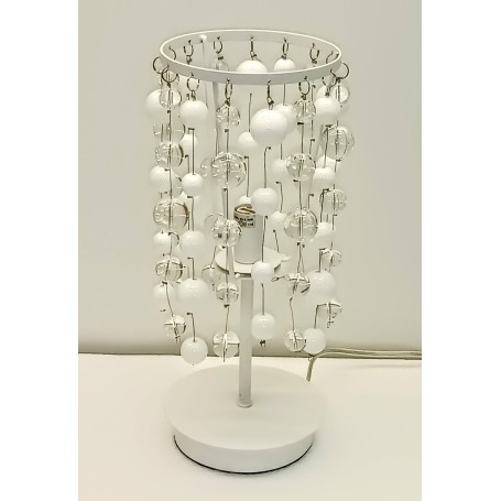 LAMPADA DA TAVOLO NEVE TL1 BIANCA IDEALLUX