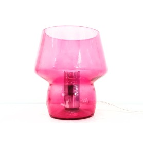 ZENO TL1 SMALL PICCOLA LAMPADA DA COMODINO VIOLA A FUNGHETTO