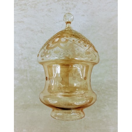 vetro ricambio chiaro molato ambrato cm23