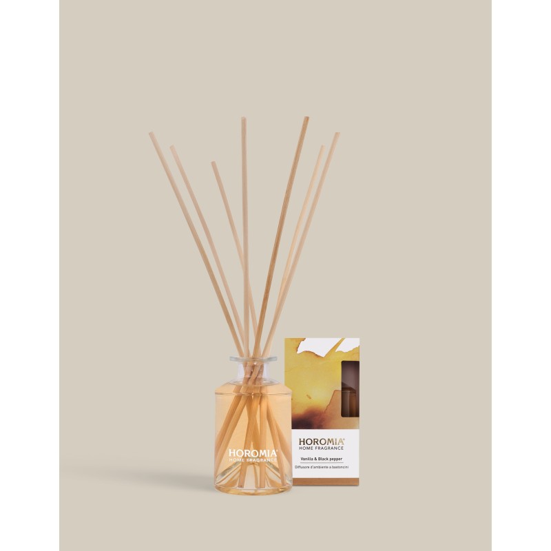 Fragranza per ambienti VANILLA & BLACK PEPPER HOROMIA HOME FRAGRANCE (formati vari)