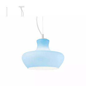 ALadino sp1 Small diametro 30cm azzurro Ideallux