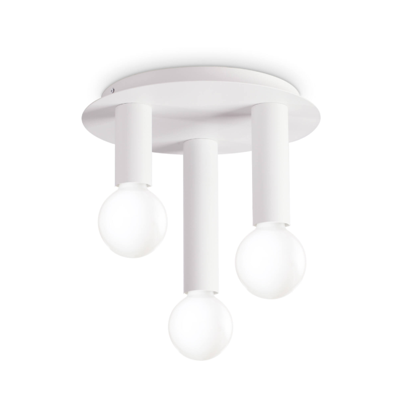 plafoniera cilindro petit  pl3 ideallux