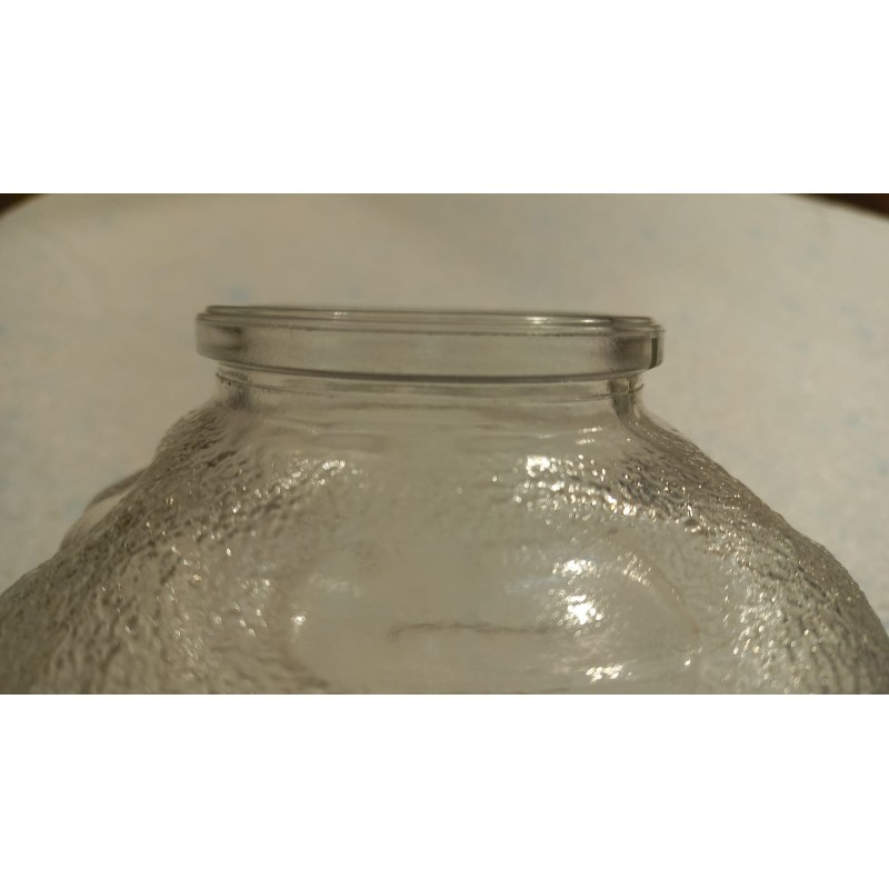 Vetro ricambio globo fumè per lampadario o lampade