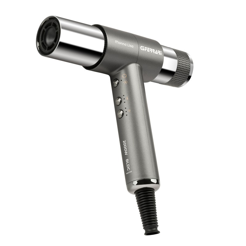 Asciugacapelli professionale 2000W diffusore, concentratore e 2 coni G30061 Monna Lisa G3Ferrari