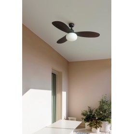 Ventilatore soffitto smart IP44 diam 129 3 pale Palma... 2