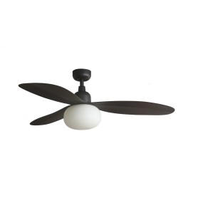 Ventilatore soffitto smart IP44 diam 129 3 pale Palma...