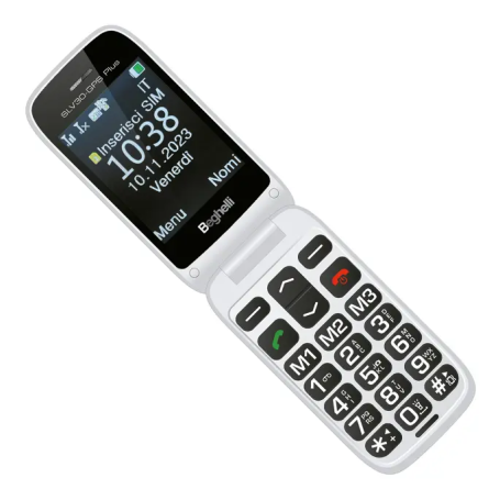 Cellulare Senior QB flip SLV30 GPS PLUS BEGHELLI 9201