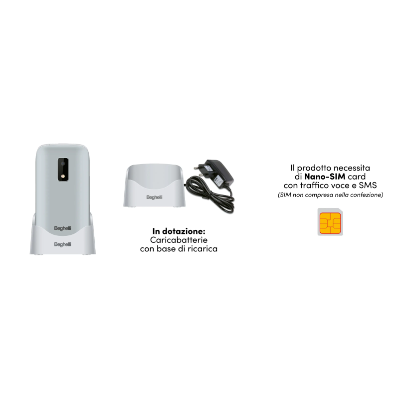 Cellulare Senior QB flip SLV30 GPS PLUS...