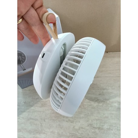 PICCOLO VENTILATORE RICARICABILE SILENZIOSO AIRSTUDIO EV122 CFG