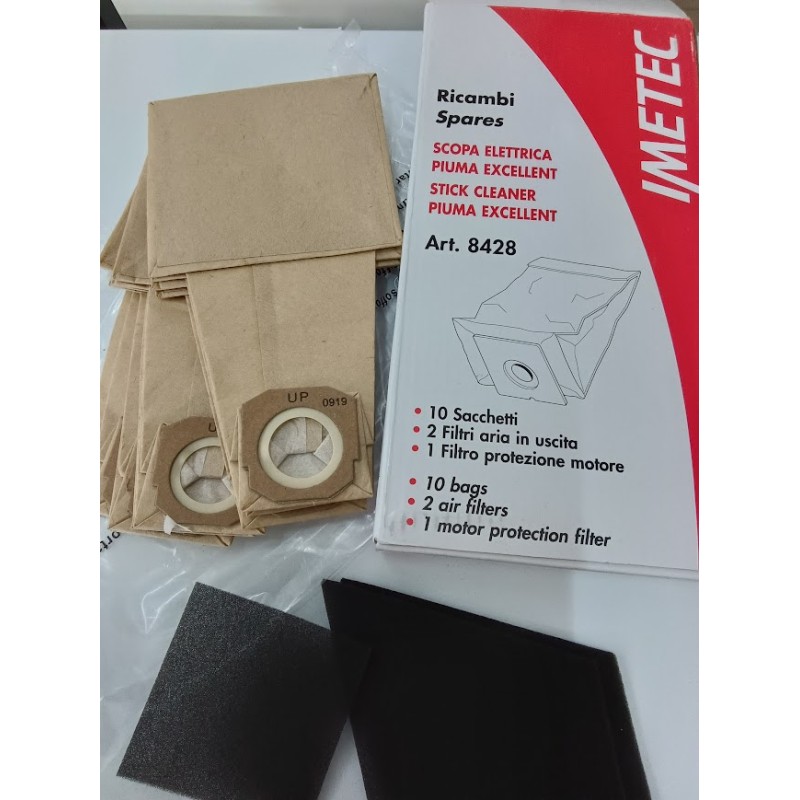 Sacchetti IMETEC 8428 Originali per Scopa...