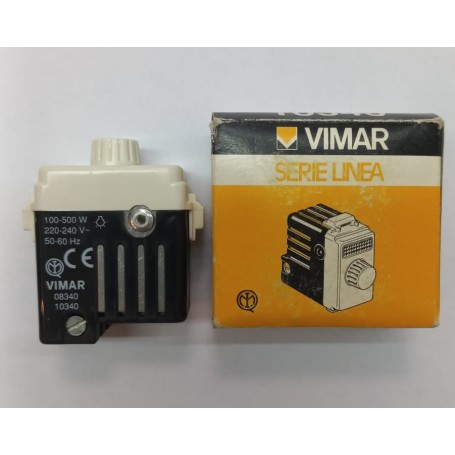 VIMAR regolatore tensione 100-500w serie LINEA
