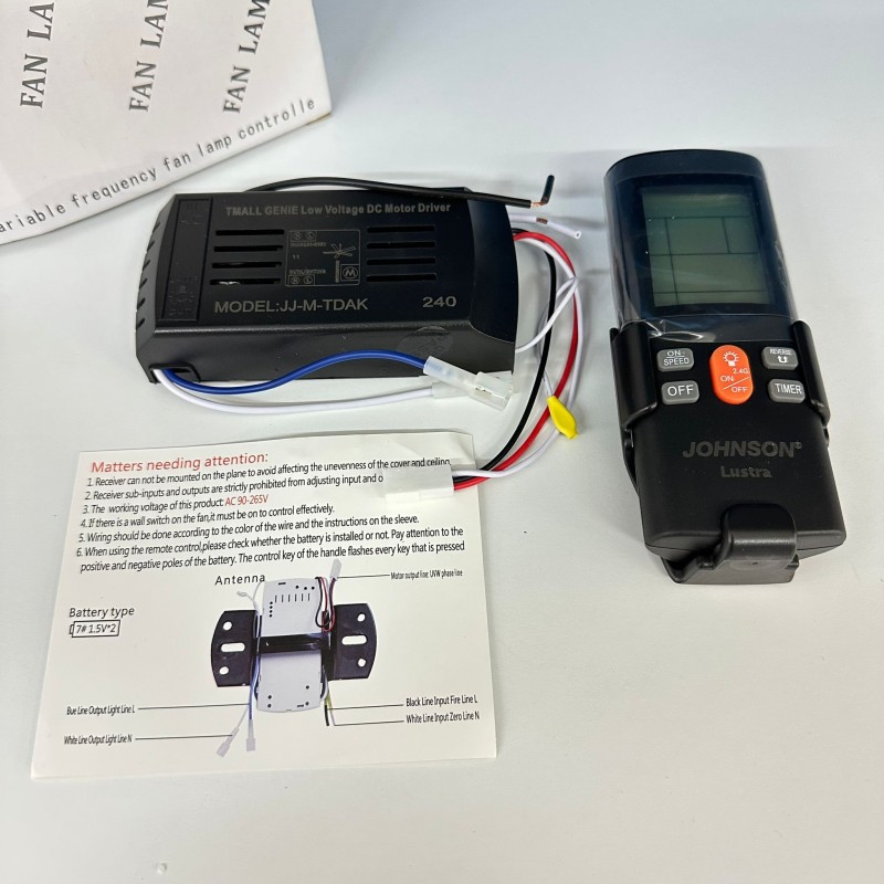 Kit alimentatore per LED + telecomando CHANDELIER e LUSTRA JOHNSON