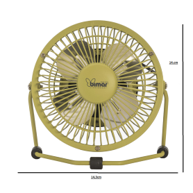 Mini ventilatore da tavolo VT8 BIMAR usb