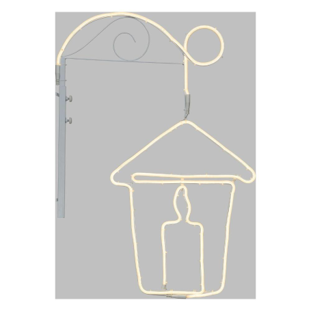 Sagoma luminosa 384LED LANTERNA CON CANDELA LN M LT1 384-F H (WW) Lotti