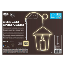 Sagoma luminosa 384LED LANTERNA CON CANDELA LN M LT1... 2