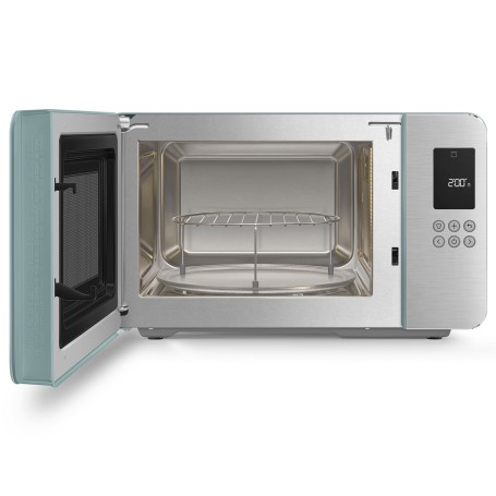Forno microonde con grill VERDE SMERALDO OPACO MOC01EGMEU SMEG