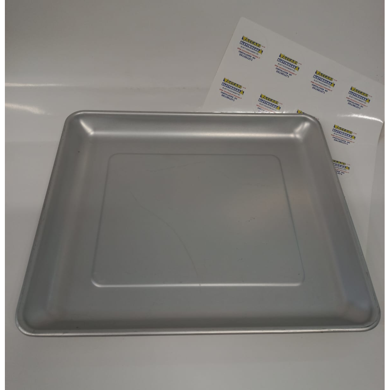 Teglia leccarda per fornetto in alluminio 29x25x2,4.