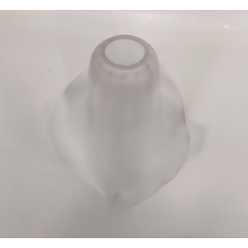 calla vetro satinato ricambio lampadario campana 2