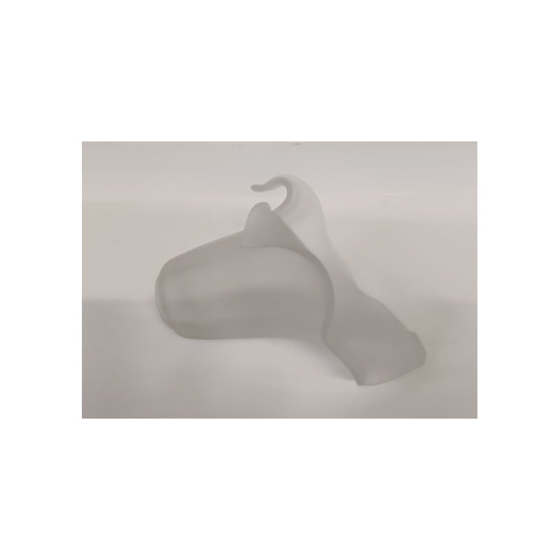 calla vetro satinato ricambio lampadario campana