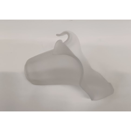 calla vetro satinato ricambio lampadario campana