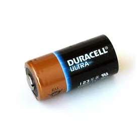 CR123 DURACELLLONGLIFE BATTERIA LITHIUM 2