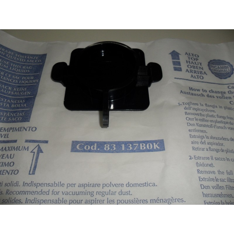 SACCO in CARTA  per BIDONE ASPIRATUTTO GISOWATT...