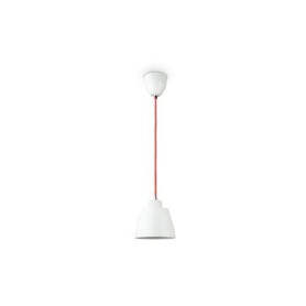 Lampada a sospensione FARO-mod.BENIN-col.bianco con filo...