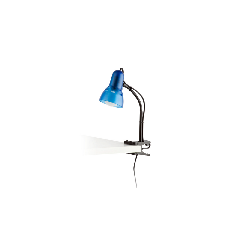 Lampada da tavolo con pinza BLU - FARO mod. MERLIN 51905