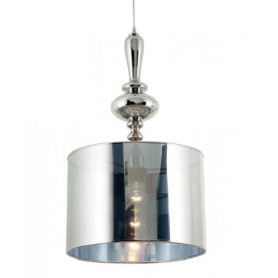 FARO QUO LAMPADARIO in metallo cromato FARO 66179 QUO