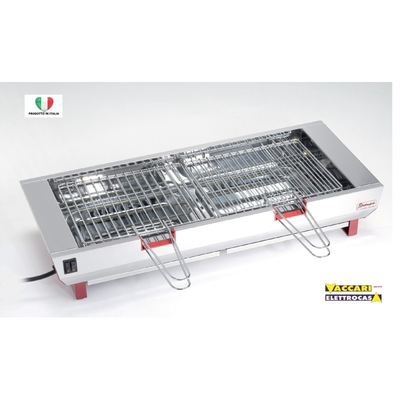 DOPPIA BISTECCHIERA ELETTRICA A DUE COTTURE SEPARATE