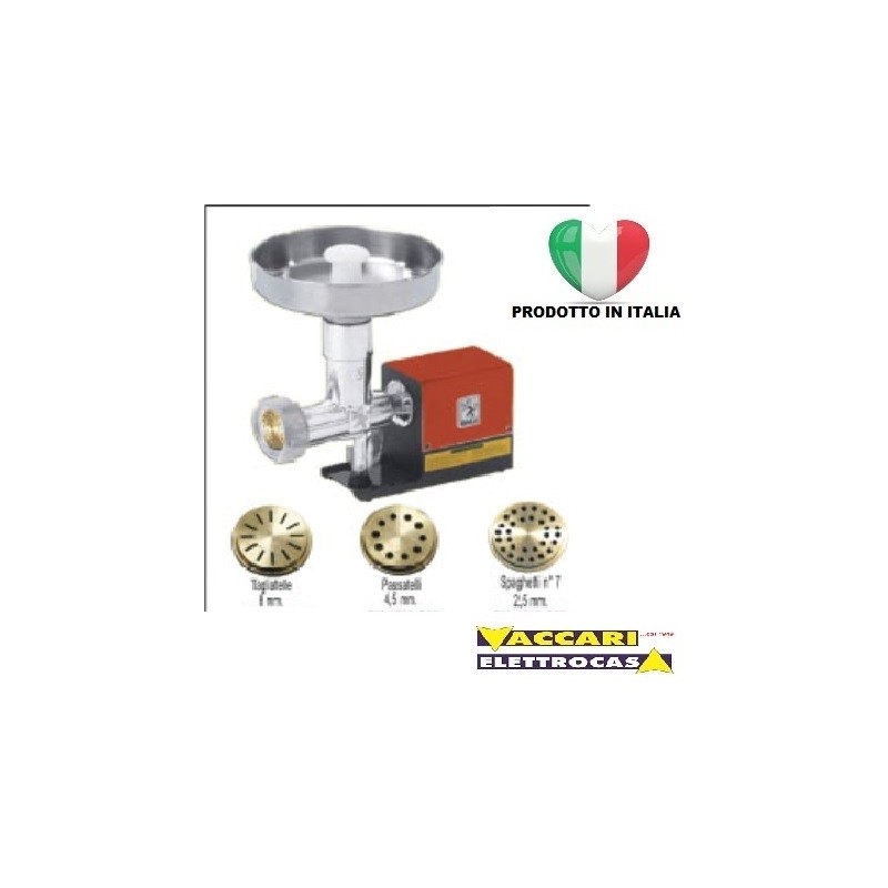 TORCHIO PER PASTA ELETTRICO CON TRAFILE IN...