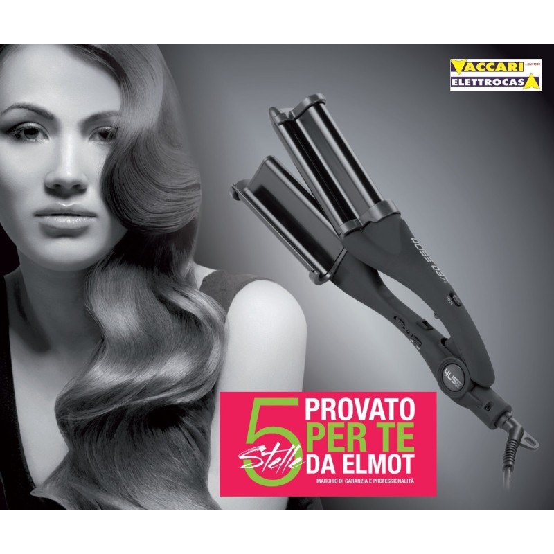 ONDULATORE PROFESSIONALE in Ceramica per ONDE VOLUMINOSE ELMOT 037 WAVE