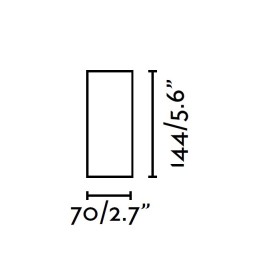PLAFONIERA SOFFITTO  BIANCA  FORMA CILINDRICA NAN FARO  2