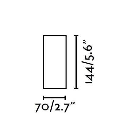 PLAFONIERA SOFFITTO  BIANCA  FORMA CILINDRICA NAN FARO 