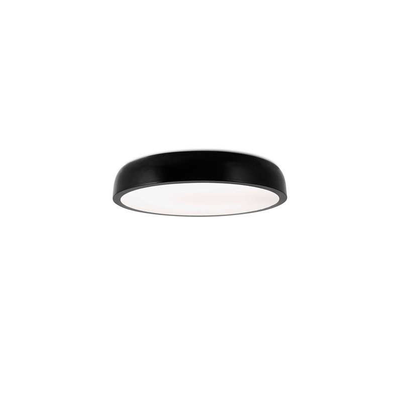 PLAFONIERA NERA  DIAM 55 CM LED 42W COCOTTE FARO 