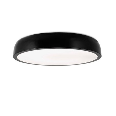 PLAFONIERA NERA  DIAM 55 CM LED 42W COCOTTE FARO 
