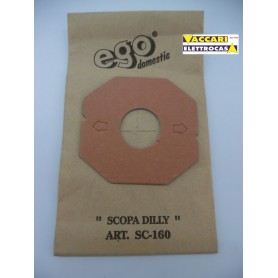SACCHI ORIGINALI per SCOPA DILLY  EGO DOMESTIC art. SC-160 2